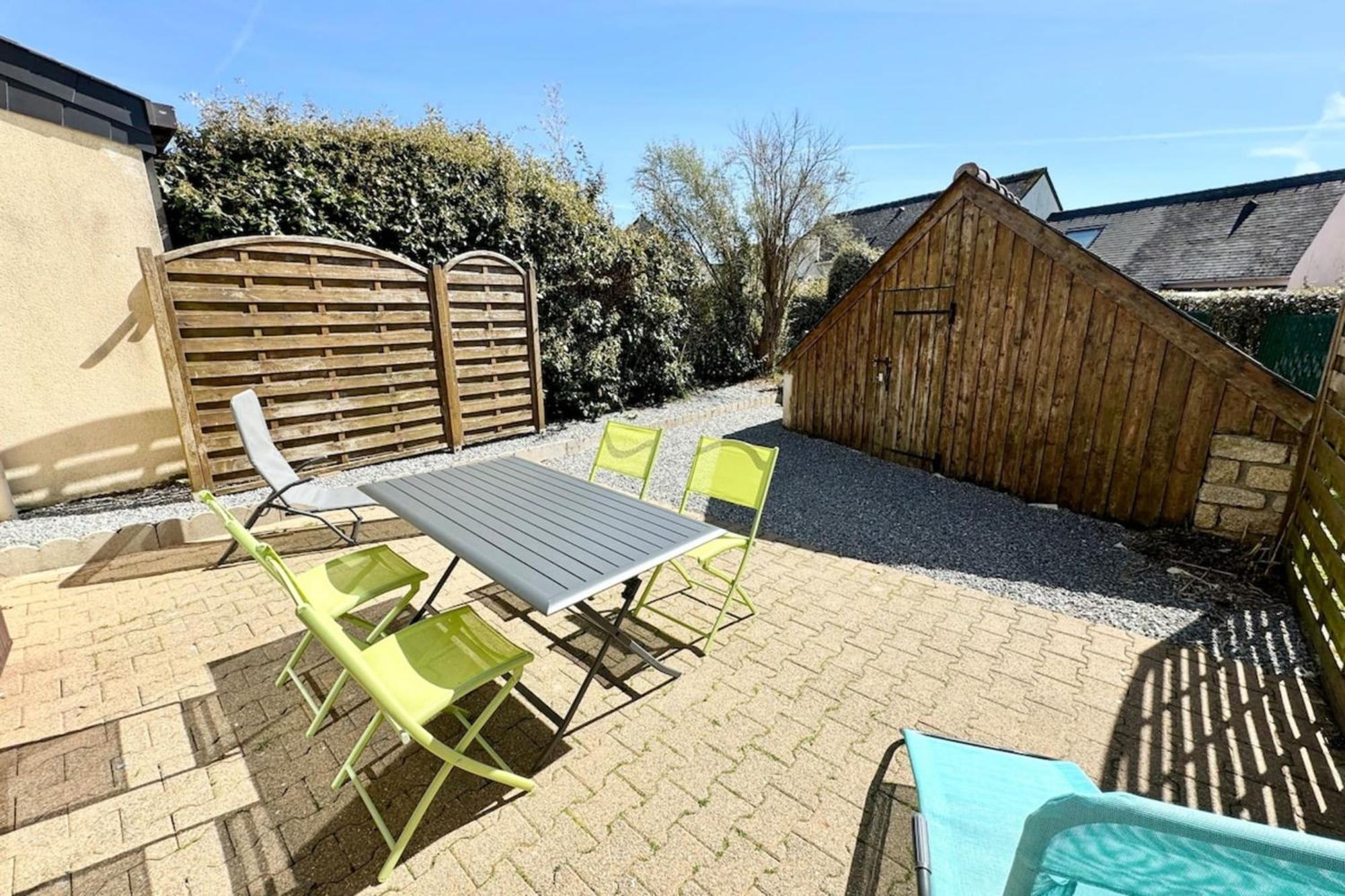 Charmante Maisonnette Terrasse - Proche Plages Guidel Exterior photo